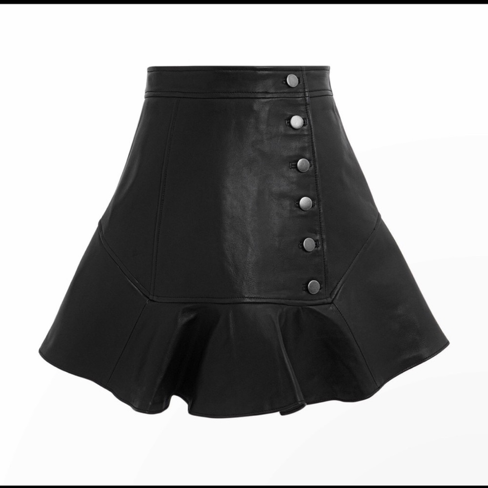 Marisa Webb Leather Skirt